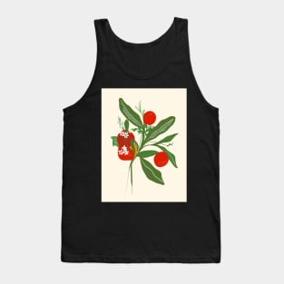 Red Secret Tank Top